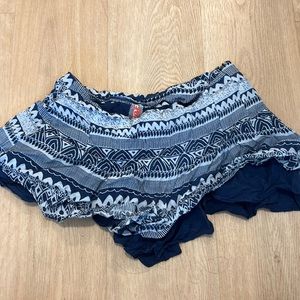 Free people flowy tribal shorts